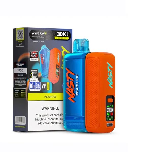 Nasty Versa 30k Kit - Peach Ice