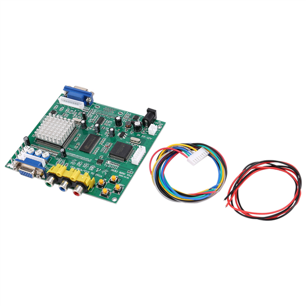 Gbs8200 Cga/Ega/Yuv/Rgb To Vga Output Game Hd Video Converter Board