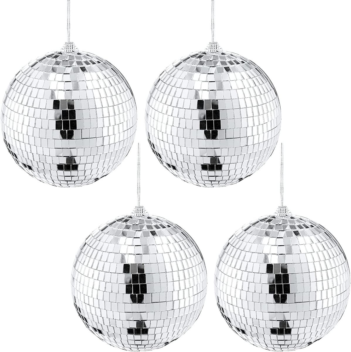 Mirror Ball for Disco, Wedding or Party 4 Piece Shop Today. Get it