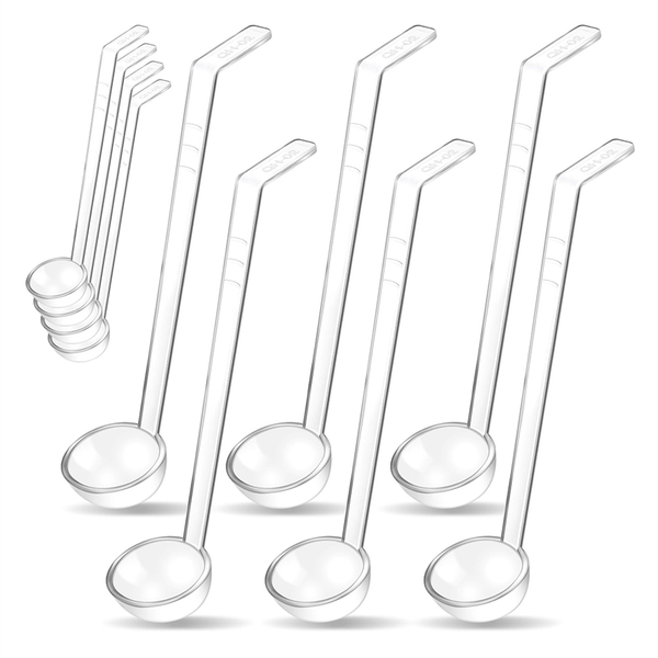 10Pc 1 2Oz Small Ladle Plastic Ladle For Serving Dressings Punch Bowl