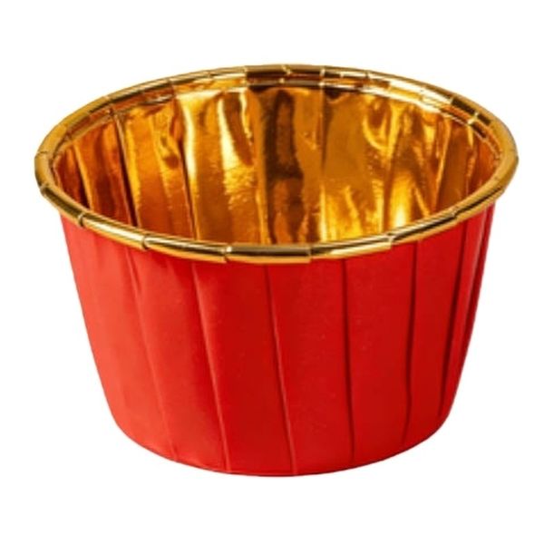 100 Pieces 6.8x5x3.9cm White Baking Cups, Disposable Muffin Liners