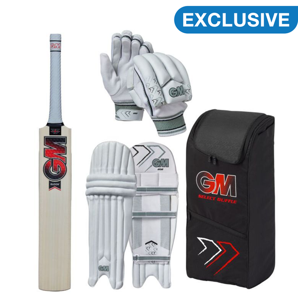 GM Radon English Willow Cricket Set - Left Handed