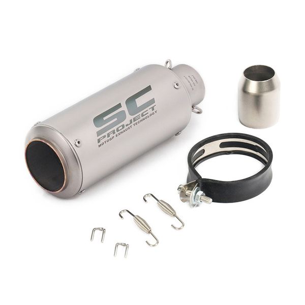 Motorcycle modified SC exhaust pipe-universal large displacement-60MM