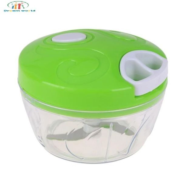 Dream World Manual Vegetable Chopper Kitchen Speedy Chopper Garlic Cutter