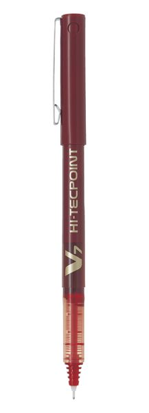 Pilot Hi-Tecpoint V7 Fine Pen - Red