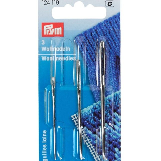 Prym Wool Needles with Blunt Point No. 1, 3, 5 | Wol Naalde | Shop ...