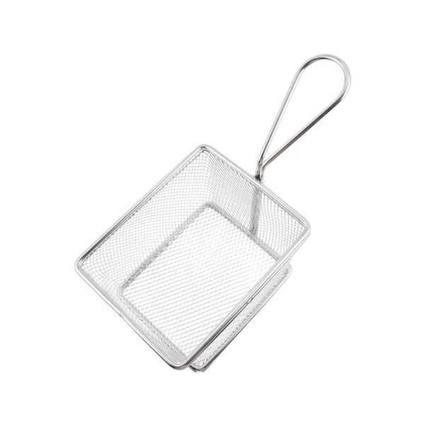 Square Wire Mesh Chip French Fry Basket HY-195