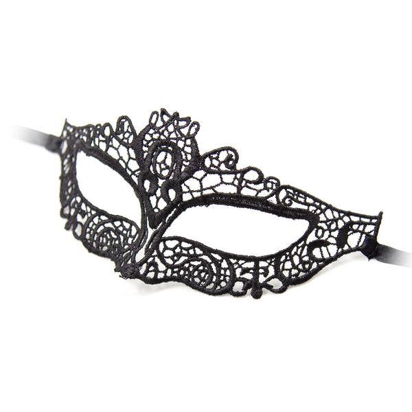 Bondage Bottega, Cassandra Black Lace Blind Fold