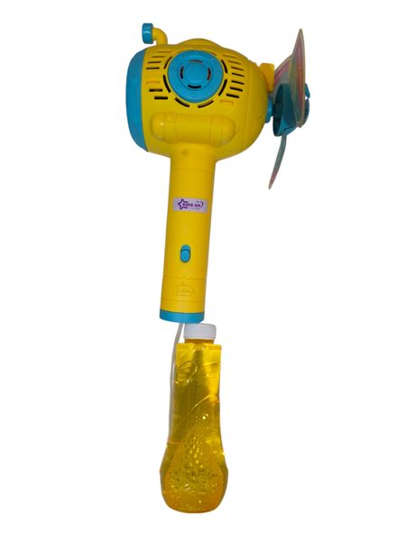 Kids-Up Children Cartoon Handheld Fully Automatic Bubble Wand Stick +Bottle