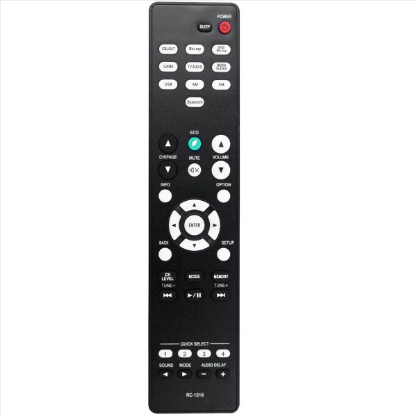 RC-1216 Remote Control for AV Surround Receiver AVR-S530BT