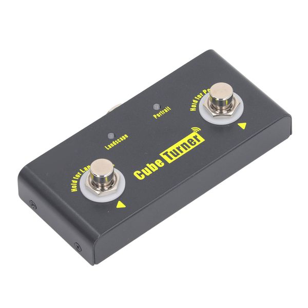 Bluetooth Page Turner Pedal 10m Range Rechargeable for Tablet Music Sheet