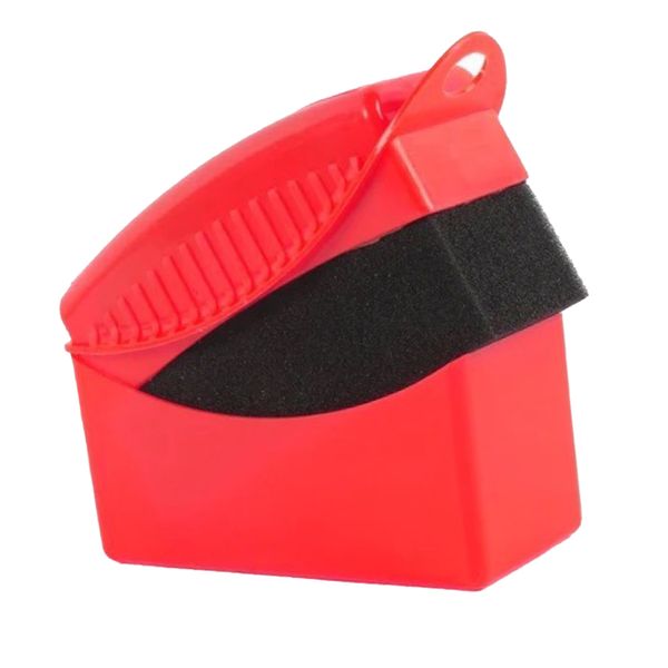 Car Sponge Red Strong Water Absorption Easy Foaming Cleaning Tool