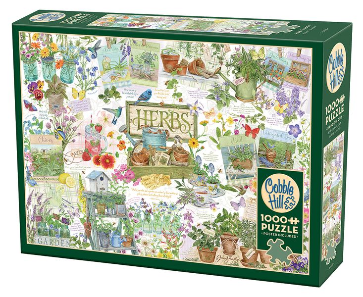 Cobble Hill Herb Garden 1000 Piece Puzzle