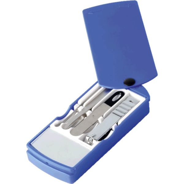 Manicure Set In Plastic Case