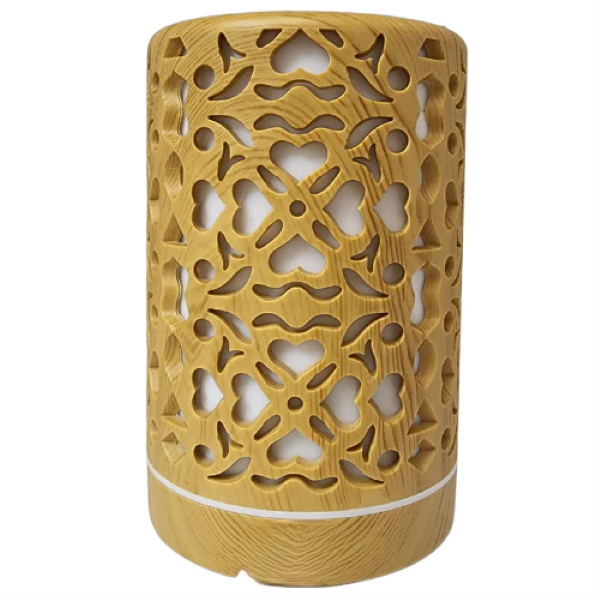 OHM Wood Grain Ultrasonic Cool Mist Aroma Essential Oil Diffuser - 150ml