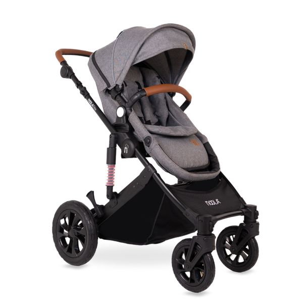 NOOLA Baby Pram - Elite 2in1 All-Terrain Stroller - Lunar Grey