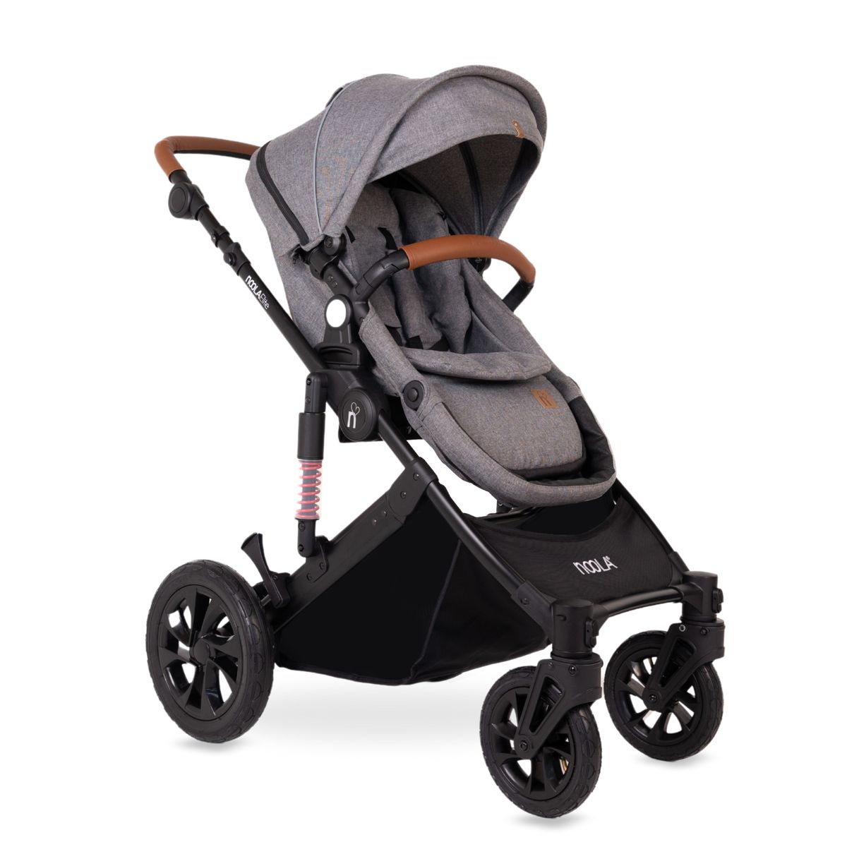NOOLA Baby Pram - Elite 2in1 All-Terrain Stroller - Lunar Grey