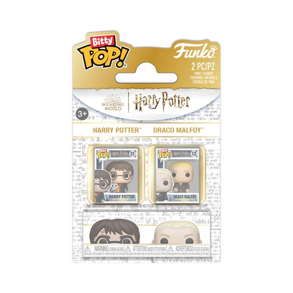 Funko Bitty Pop! Wizarding World|Harry Potter: Harry Potter &amp; Draco Malfoy
