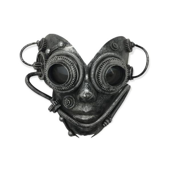 Steampunk Silver Mask