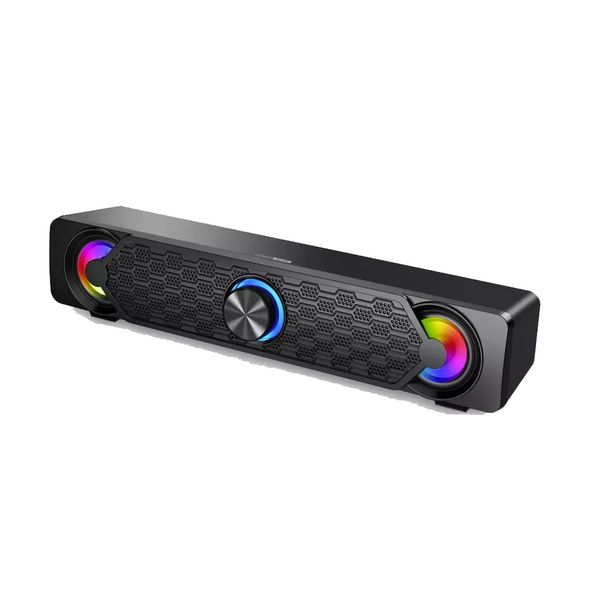 Jedel S-518 RGB LED Light Sound Bar Wired Speaker