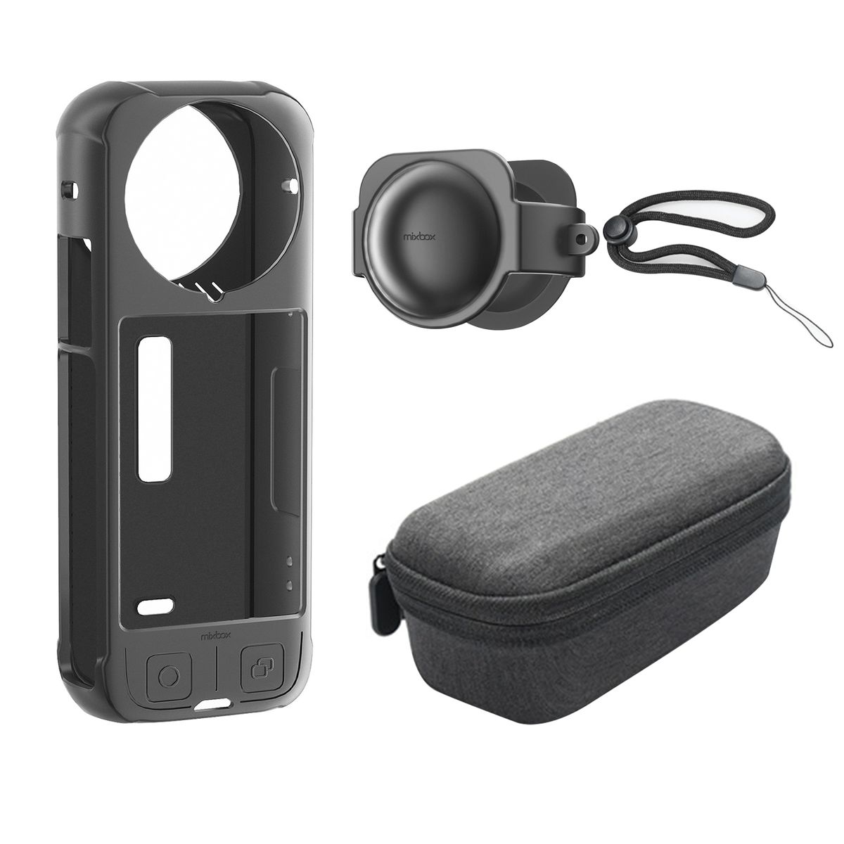 Mix Box Carry Case Protector Kit Compatible with Insta360 X4
