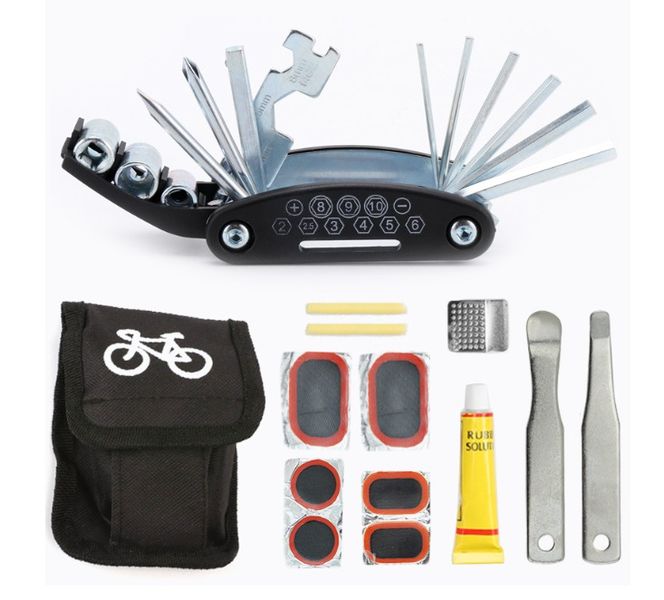 YB Sparkle -16-in-1 Portable Bike Repair Tool Kit