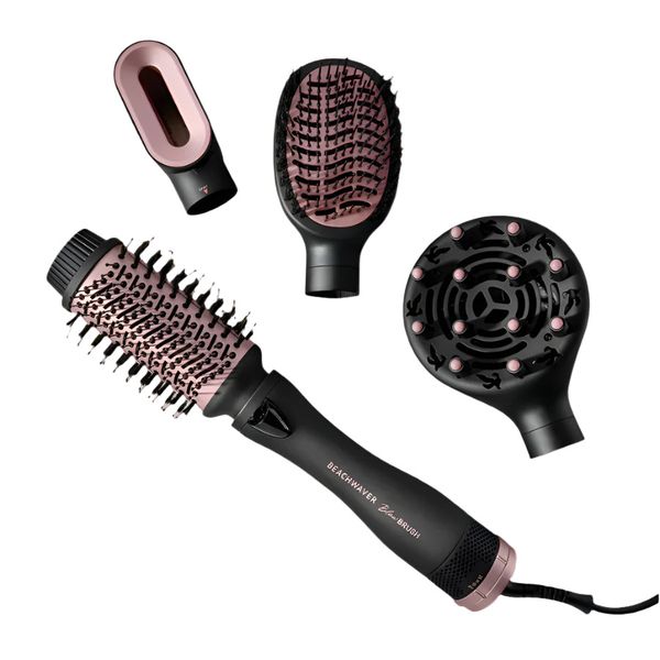 Beachwaver - Blowout Brush Midnight Rose Hair Dryer &amp; Styling Brush
