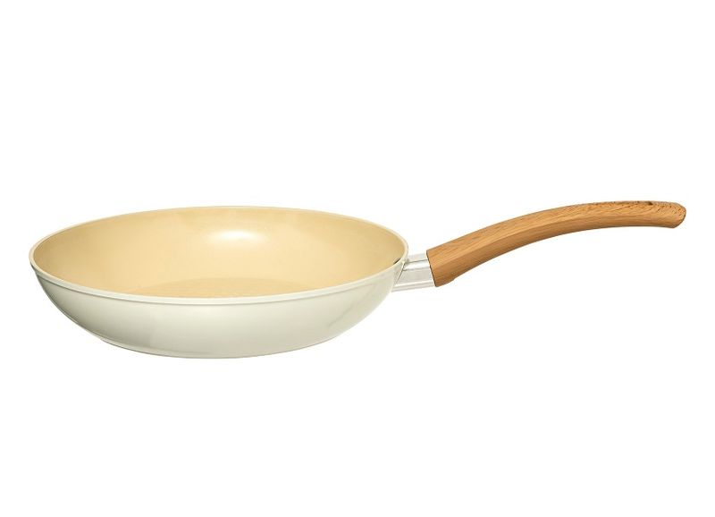 5five Recycled Aluminium Non-Stick Frying Pan 24cm 1.2Lt - Cream