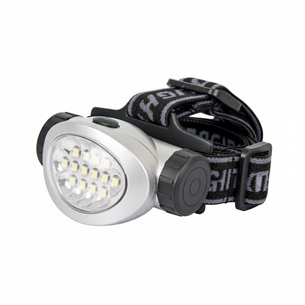 8 White LED Head Lamp - Battery Operated