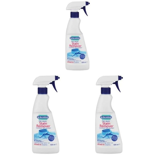 Dr. Beckmann Stain Remover Pre-wash Trigger - 500ml - 3 Pack