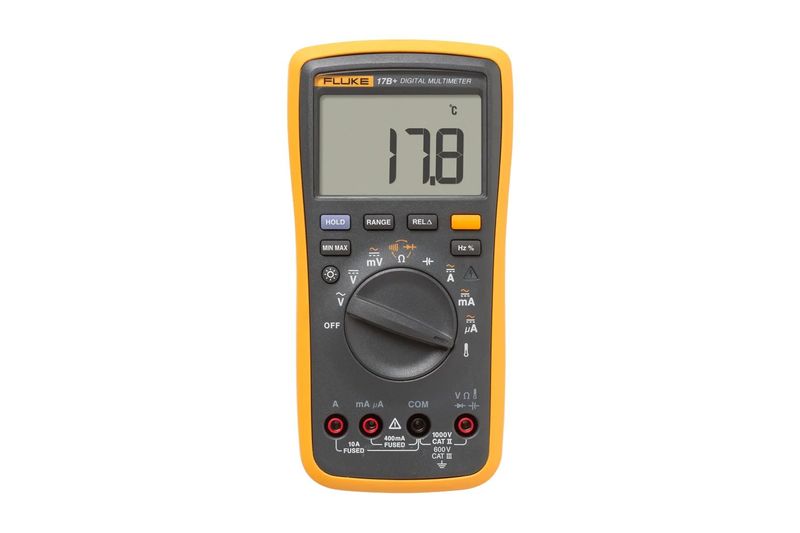 Fluke 17B+ 4000 Count Digital Multimeter with Auto and Manual Range