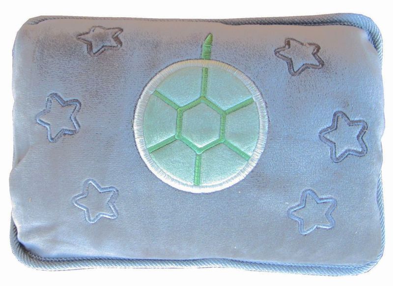 Electric Water Bottle Hand Warmer - Light Blue Star Football