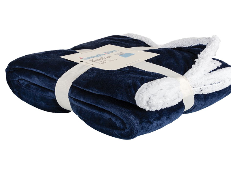 Soft Sherpa Blanket King Size - 200 x 200cm