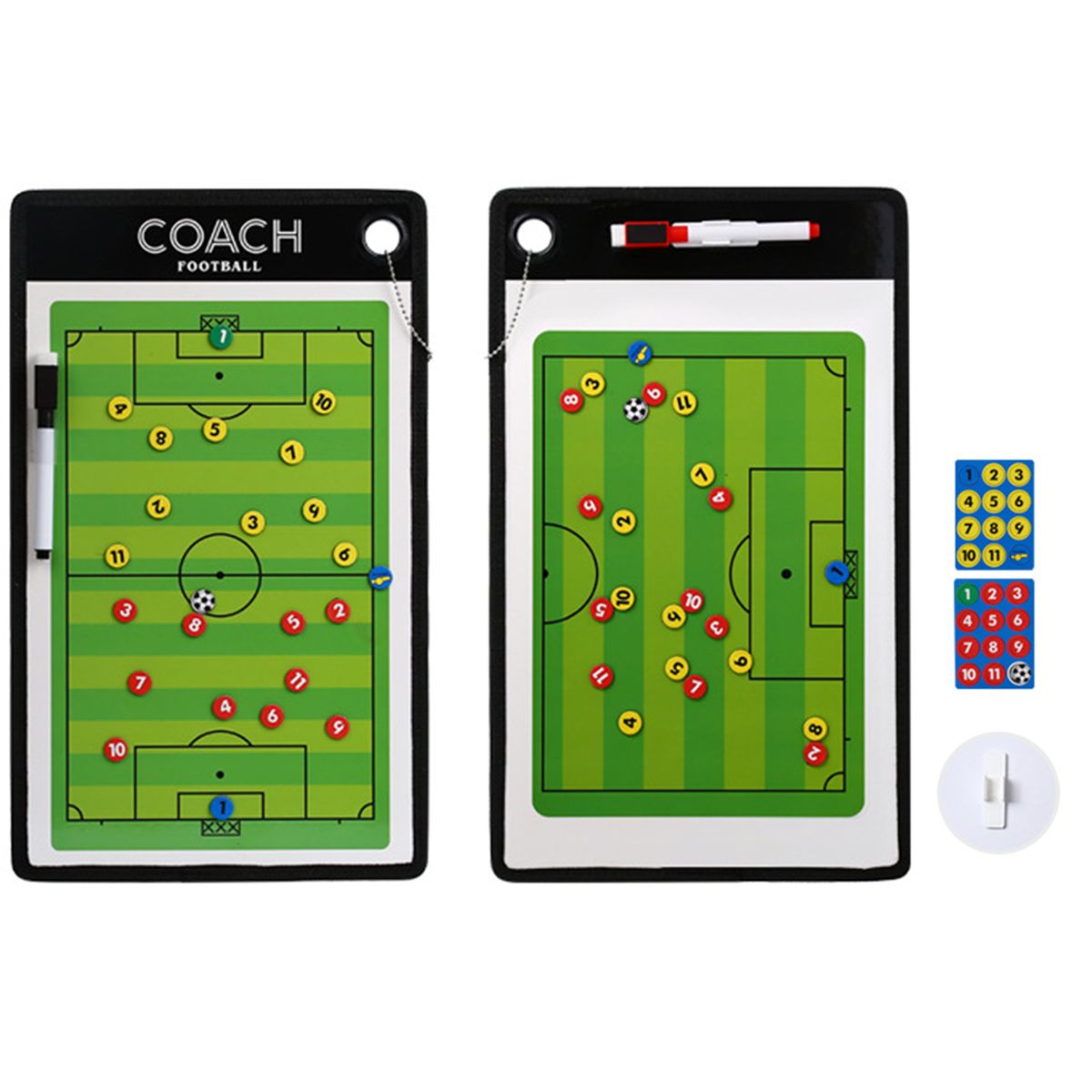 Soccer Football Coaching Board, Magnetic Soccer Tactics Strategy Board