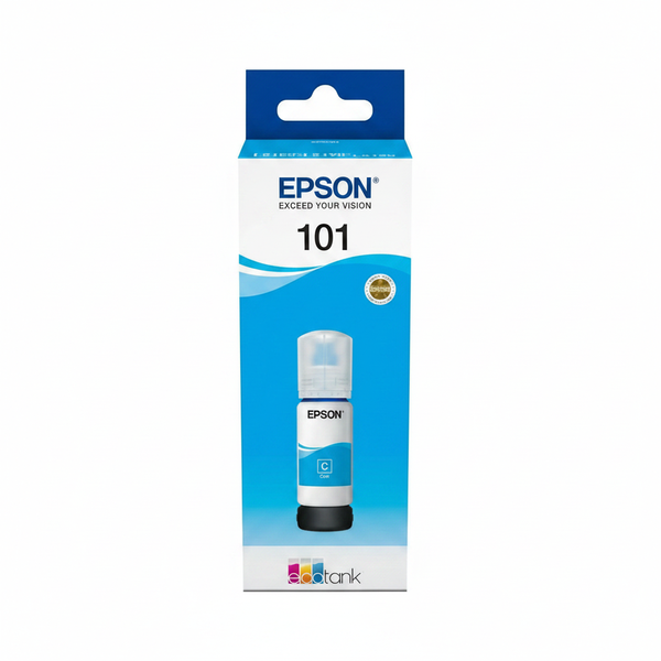 Epson Ecotank Cyan Ink Bottle 127ml - High Yield for EcoTank Printers