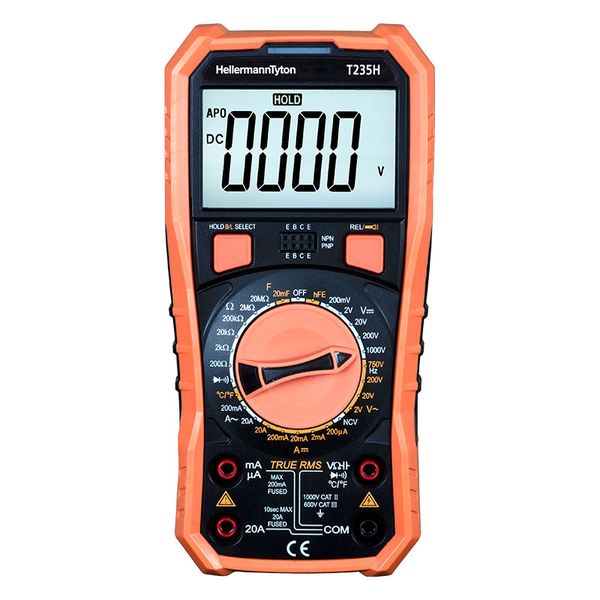 HellermannTyton Toptronic T235H Digital Multimeter