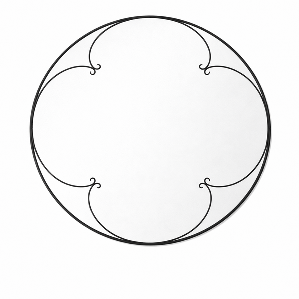 Mirror - Sophia - Black - Round