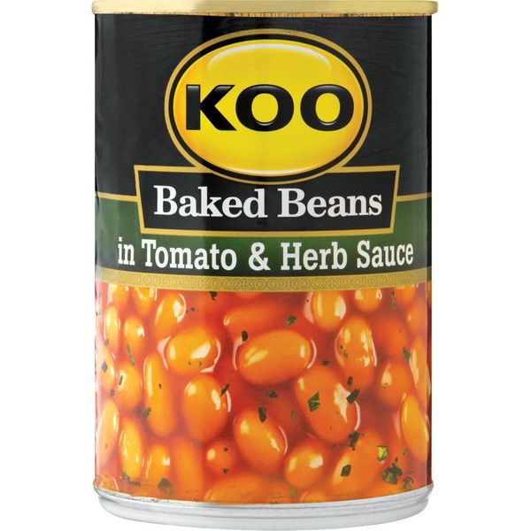 KOO - Baked Beans in Tomato &amp; Herb 12x410g