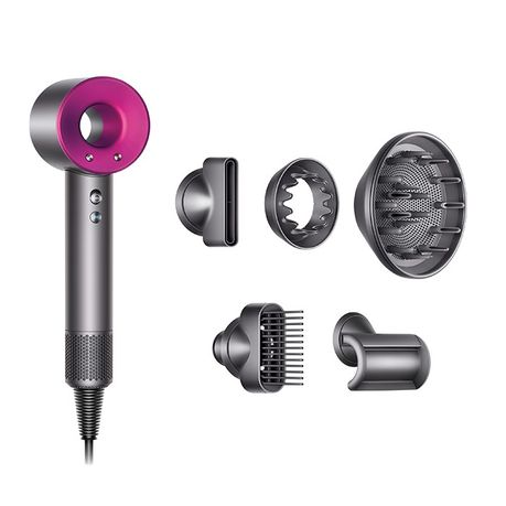 Dyson Supersonic Hair Dryer in shops Iron/ Fuchsia w 1 Attachment