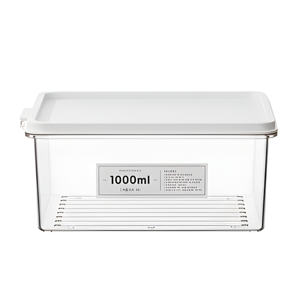 Versatile &amp; Premium Food-Grade Silicone Food Storage Container - White