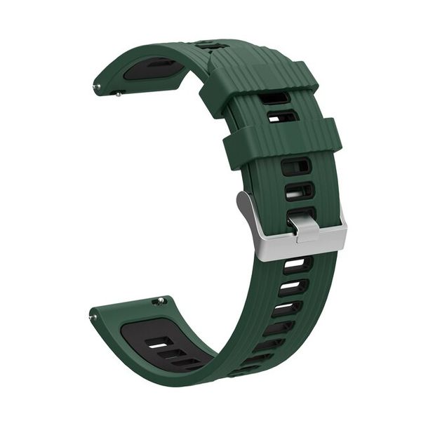 20mm Dual Color Silicone Replacement Strap for Huawei GT 3 42mm
