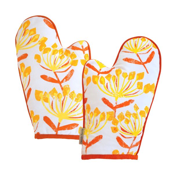 Carol Nevin Handmade Cotton Oven Gloves