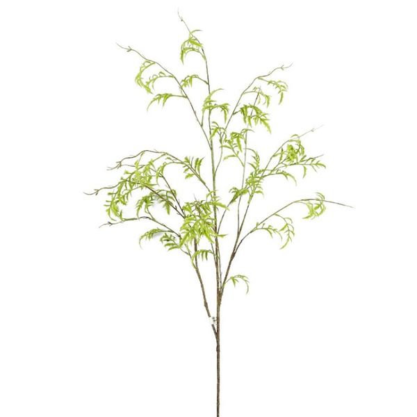 Green Desktop Fern - Artificial Green Fern - Single Fern - Willow Vine