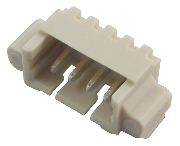 Wurth (653104131822) Pin Header, Wire-to-Board, 1.25 mm, 1 Rows, 4 Contacts
