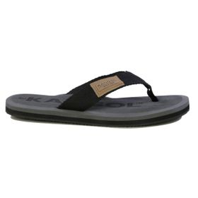 Kangol Men Thong Sandal - Black | Shop Today. Get it Tomorrow ...