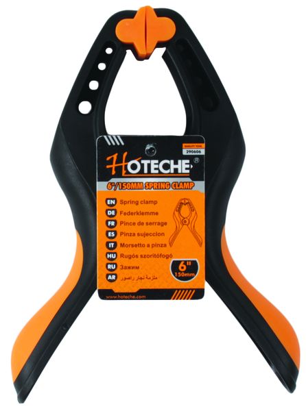 Hoteche 150 mm Spring Clamp - Nylon Body