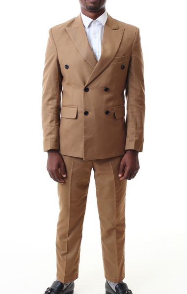 Men's 2 Piece Suit , Double Breasted Jacket Blazer and Pants Set