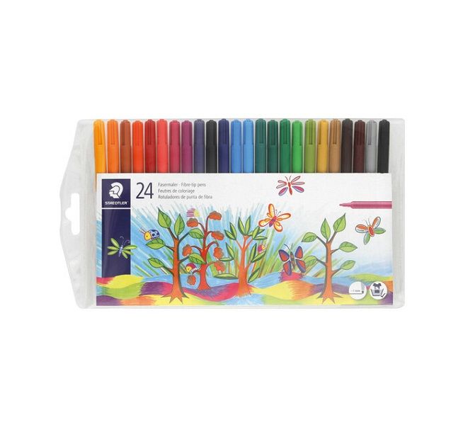 Staedtler Noris Club 24 Fibre Tip Pens