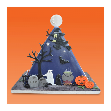 Patchwork Cutters HALLOWEEN Witch Ghost Pumpkin Sugarcraft Cake Decorating 