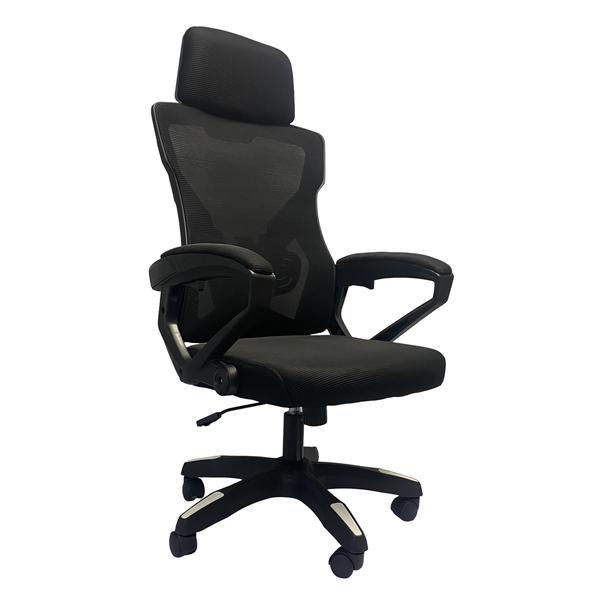 NOVOGRACZ Ergonomic Mesh Office Chair - Jet Black